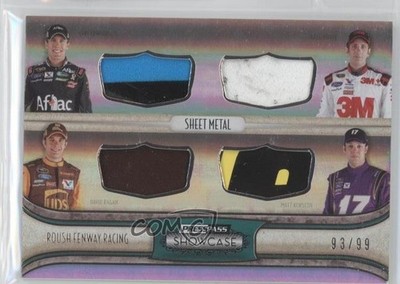 2011 Showcase Silver 93/99 Greg Biffle Carl Edwards David Ragan Matt Kenseth 0b2