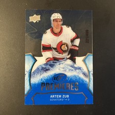 2020-21 UD Ice Premieres /499 Artem Zub RC