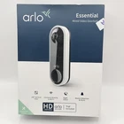 Arlo Essential Wired Video Doorbell, HD Video, 180-Degree View, Night Vision
