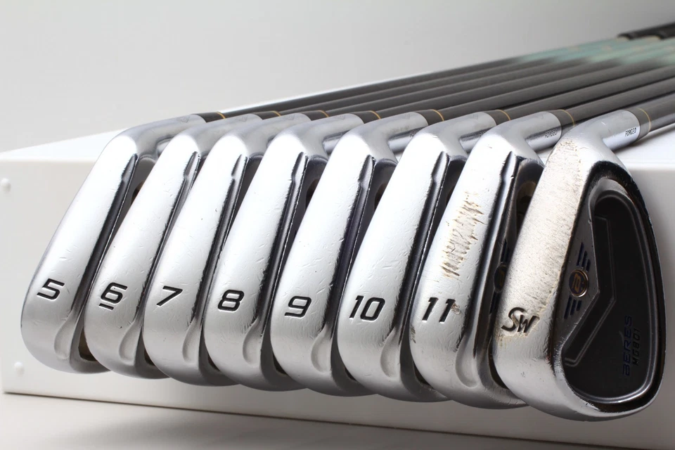 8Pcs HONMA BERES MG801 2S Iron set 5-6-7-8-9-10-11-SW Regular Flex ARMRQ B54 RH - Image 3 of 4