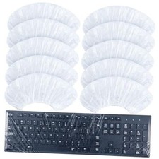 Weewooday Pcs Universal Disposable Keyboard Protector Cover 0.025mm Wipeable 60