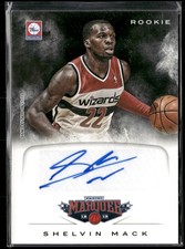 Shelvin Mack 2012-13 Panini Marquee #59 Rookie Signatures Auto Philly 76ers
