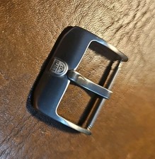Authentic Luminox OEM 22mm Watch Band Buckle Clasp Brushed Stainless Steel