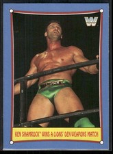   2017 Topps Heritage WWE Bizarre SummerSlam Matches #6 Ken Shamrock 
