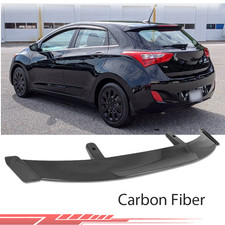 52 Gt Style Rear Trunk Spoiler Wing Carbon Fiber For Hyundai Elantra Gt