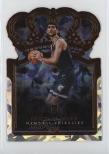 2021-22 Panini Crown Royale Crystal Santi Aldama #55 Rookie RC 5ub