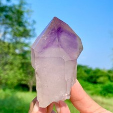 288G Natural Amethyst Cluster Quartz Crystal backbone mineral Specimen Healing