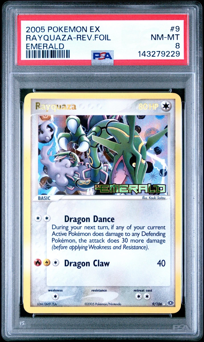 Rayquaza Pokémon TCG EX Emerald Individual Collectible Card Game