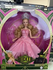 Glinda Deluxe Doll – Mattel Official Collectible Fashion Doll Wicked Pink Dress