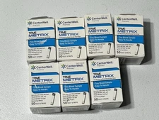 True Metrix 350 (7x50) Blood Glucose Test Strips Sealed! Exp 2029-2030