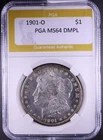 1901-O Morgan Silver Dollar $1 NGC DMPL Brilliant BU NO RESERVE!!