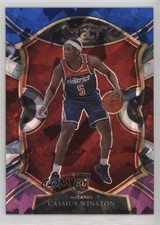 2020 Select Concourse Blue White Purple Cracked Ice Prizm Cassius Winston 0q0m