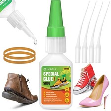 INSOIA Clear Super Glue for Shoe Repair, 20g, 20 Grams  1 Pack,