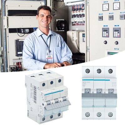 3 Poles 6KA Breaking Capacity Disconnects Switches Miniature Circuits Breaker