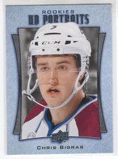 16/17 UD CHRIS BIGRAS ROOKIES UD PORTRAITS INSERT #108