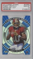 2012 Topps Finest Atomic Rookie Robert Griffin III #FAR-RG PSA 10 GEM MT 2f5