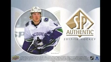 2017-18 SP Authentic UD Hockey Cards Pick From List (Base, Future Watch Moments)
