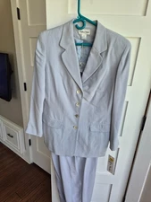 Madison Studio Pants Suit Womens 10 100% Silk