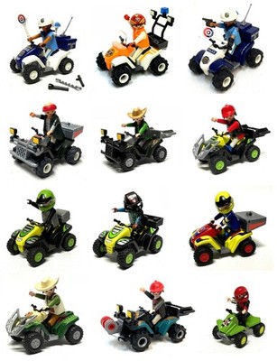 Playmobil * Quad / ATV Fahrzeug * mit Rückzugsmotor * Auswahl