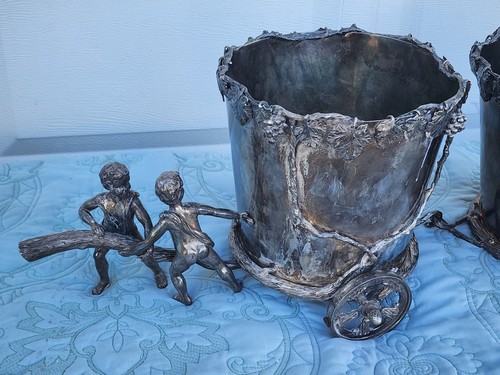 UN CARRELLO SECCHIELLO VINO DA TAVOLO PLACCATO ARGENTO MAITLAND-SMITH, MODERNO, - Foto 13 di 22