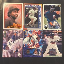 Tony Gwynn Six Card Collection