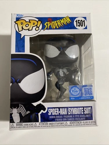 Funko-POP Marvel-SPIDER-MAN Symbiote Suit #1501 Spider-Man (Target Exclusive)