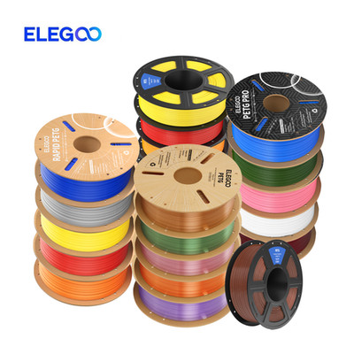 ELEGOO/DEEPLEE 1KG 3D Drucker Filament 1.75MM PP PLA PLA+2.0 PETG ASA SILK ABS