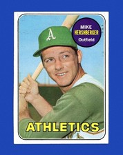 1969 Topps Set-Break #655 Mike Hershberger EX-EXMINT *GMCARDS*
