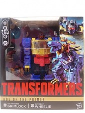 Transformers Age of the Primes G2 Grimlock Wheelie Leader Class NIB Hasbro