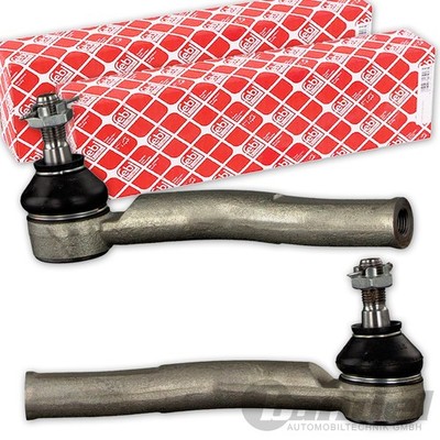 2x FEBI SPURSTANGENKOPF passend für TOYOTA AURIS [E15] + PRIUS PLUS [W4]