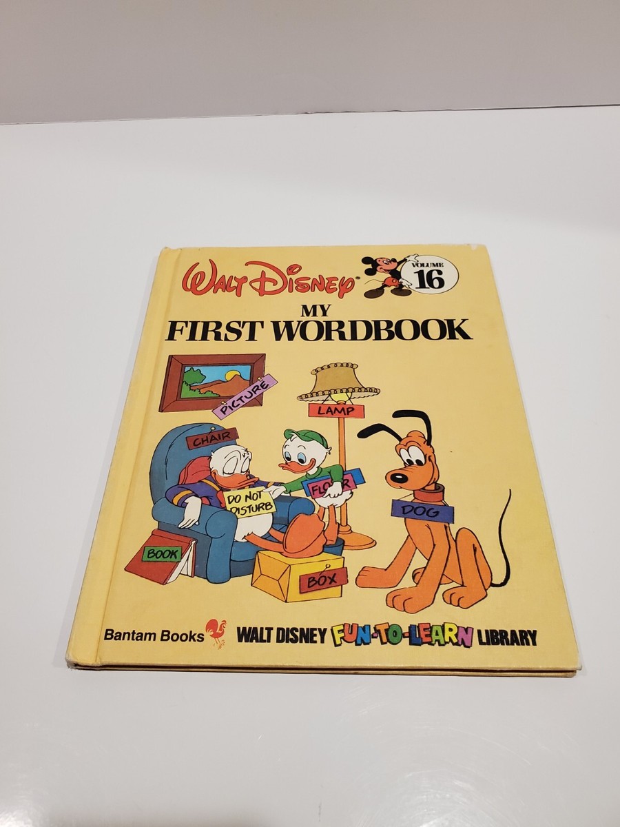 Vintage Disney Books Fun to Learn Library Volumes 16, 18, 19