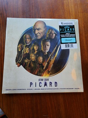 Stephen Barton Star Trek Picard  Soundtrack Season 3 Vinyl Record Ships In Box