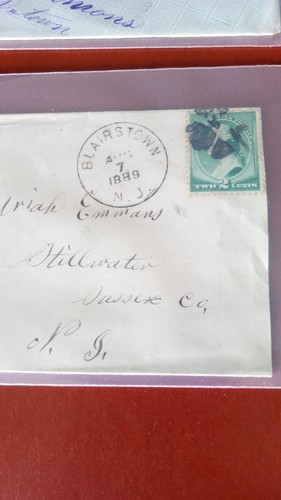 US 1870s-80s Washington stamps on covers(2) - Picture 2 of 3