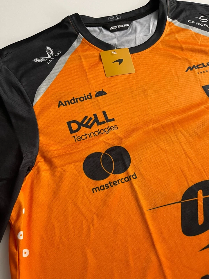 McLaren Fórmula 1 Racing Team #4 Lando Norris Nuevo Modelo 2025 Papaya/Negro Foto 2 de 4