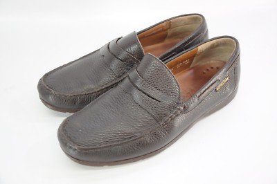 Mephisto Spinnaker Leather Loafers Men\'s 11 US 10.5 EU Brown Air Relax Mephisto Boat Shoes Men main image 2
