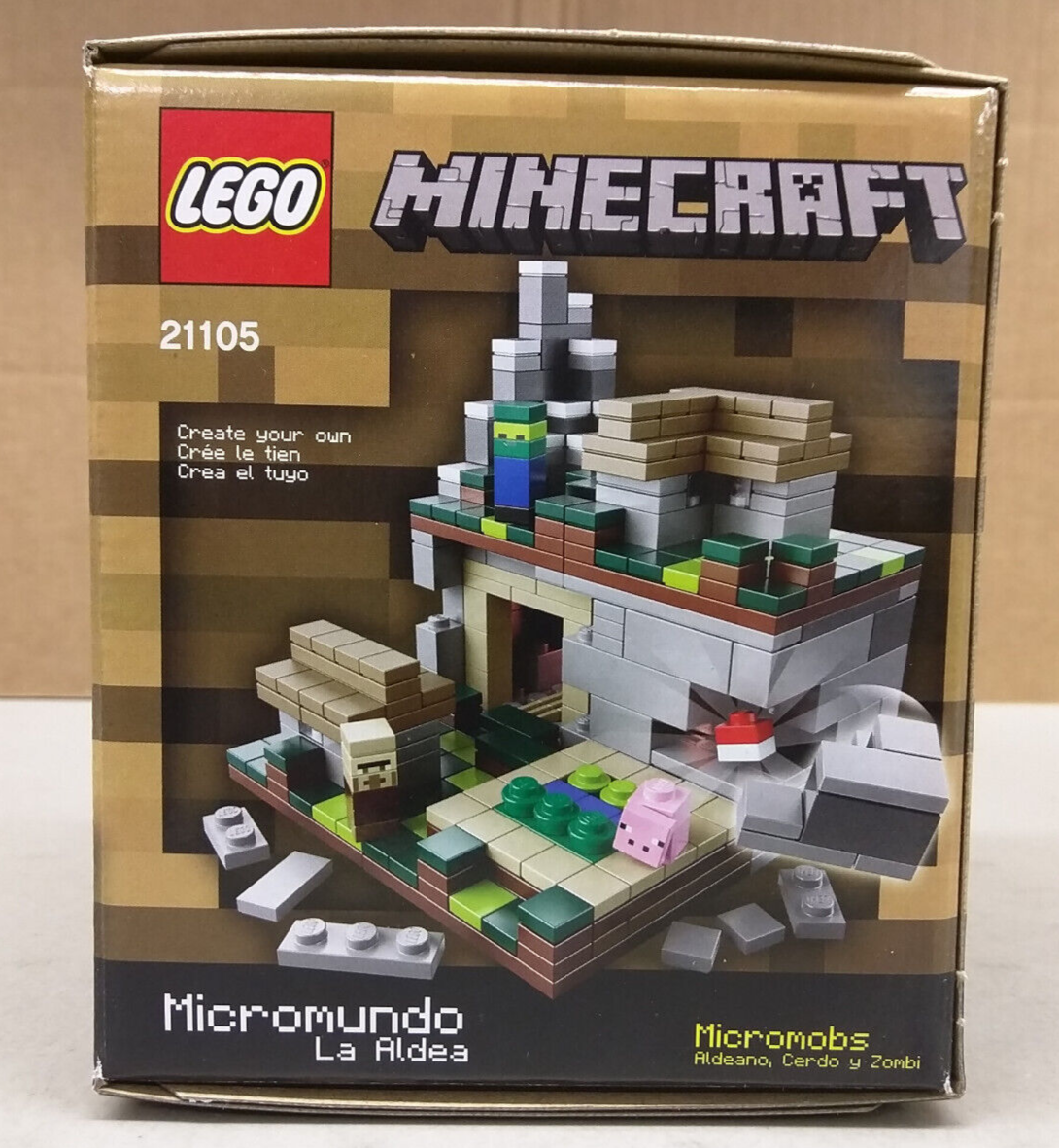 Village Lego Aldea Ewok Lego LEGO Minecraft 21105 Micro World The - Main Image