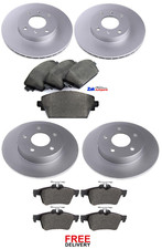 FOR NISSAN PRIMERA ESTATE WP12 1.8 2.0 2.2 DCi FRONT & REAR BRAKE DISCS & PADS 