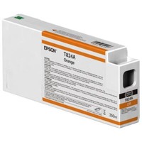 Epson Tintenpatrone Ultrachrome Hdx Orange 350 Ml T 824A