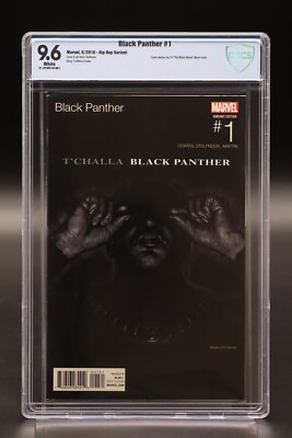 Black Panther (2016) #1 Stelfreeze Hip Hop Variant CBCS 9.6 Blue Label White Pgs