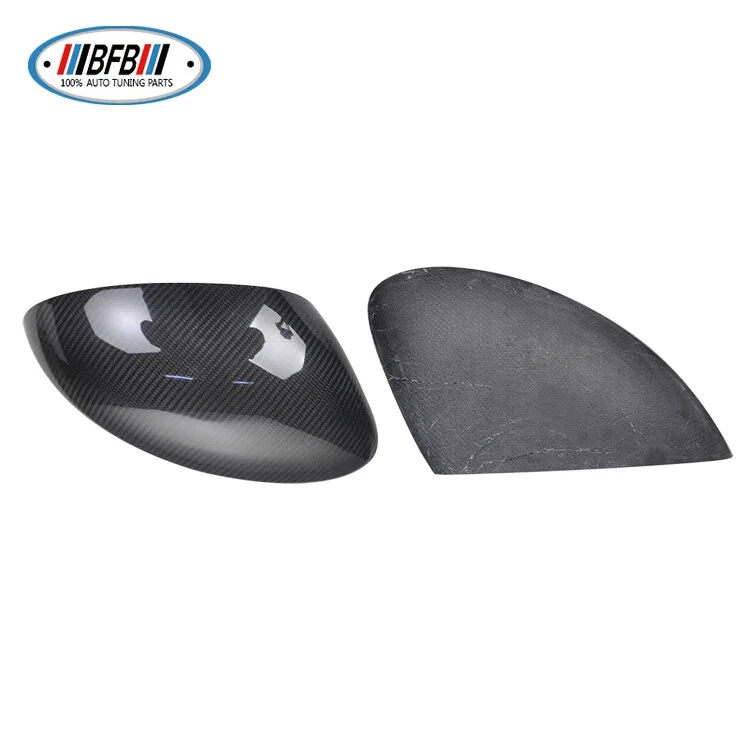 Side Rearview Mirror Cover for Porsche 718 Cayman Boxster 2016-2018 - Image 2 of 4