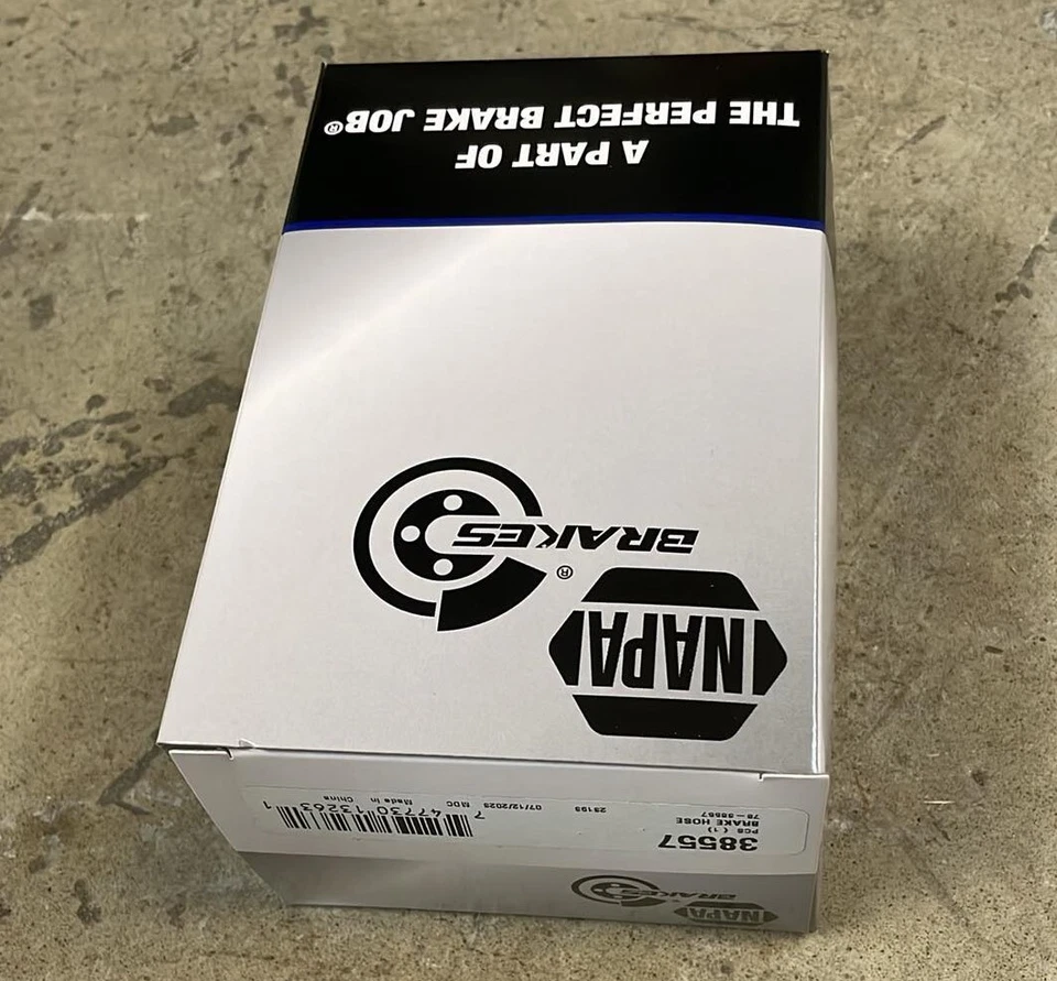 Manguera de freno Napa 38557 Ultra Premium para Ford Bronco II 87-88, 87-91 Ford Ranger Foto 2 de 3