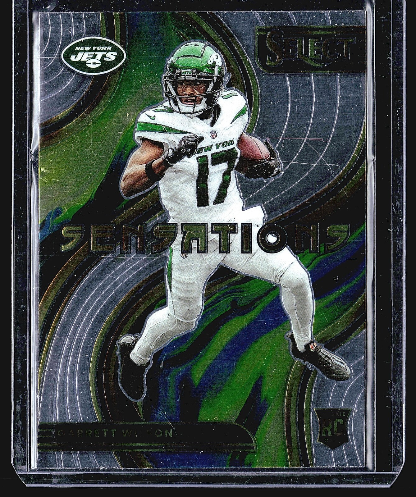 2022 Panini Select - Sensations #SEN-23 Garrett Wilson (RC)