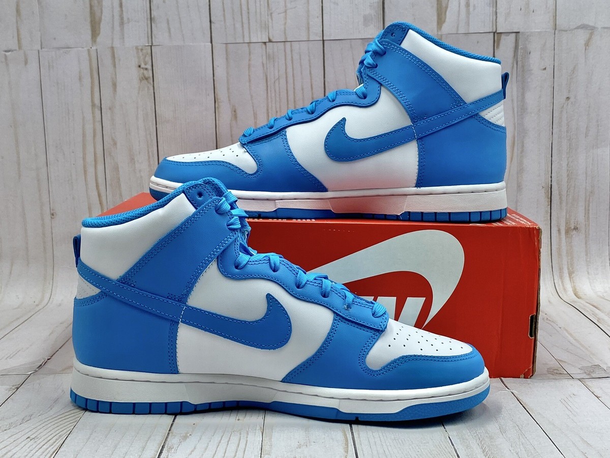 Nike Dunk High Laser Blue Size 10.5 DD1399 400 | eBay