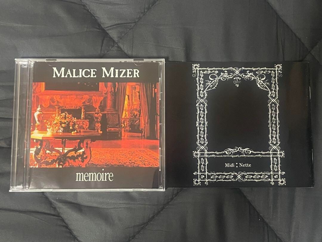 MALICE MIZER memoire DX CD Deluxe Edition Version Booklet MALICE MIZER memoire DX CD Deluxe Edition Version Booklet