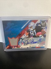 2019 Panini Donruss Canton Kings No CK-20 Tim Brown SN/10 (AU)