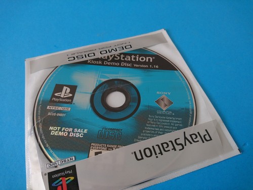 Playstation 1 KIOSK DEMO DISC VERSION 1.16 BRANDNEU & VERSIEGELT IN ORIGINAL HÜLLE - Bild 2 von 16