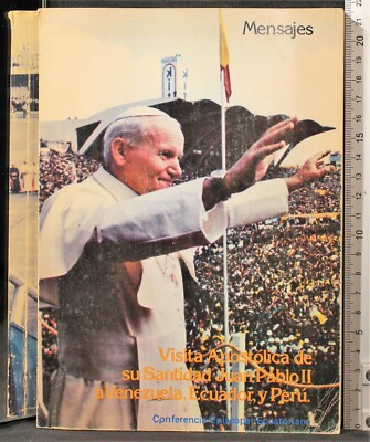 APOSTOLISCHER BESUCH VON JOHANNES PAUL II. IN VENEZUELA... AA.VV. CONF EP ECUADORIANISCH.
