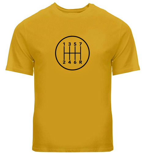 Manual Transmission Gears Shift Pattern 7 Speed Stick T-Shirt Manual Gearbox Car - Picture 29 of 34