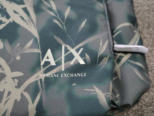 GENUINE ARMANI EXCHANGE 952506 3R841 CASUAL BACKPACK. FOLIAGE GREEN, 1 SIZE, NEW - Picture 11 of 15