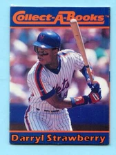 1990 Collect A Books -- Darryl Strawberry -- Mets -- Box 732